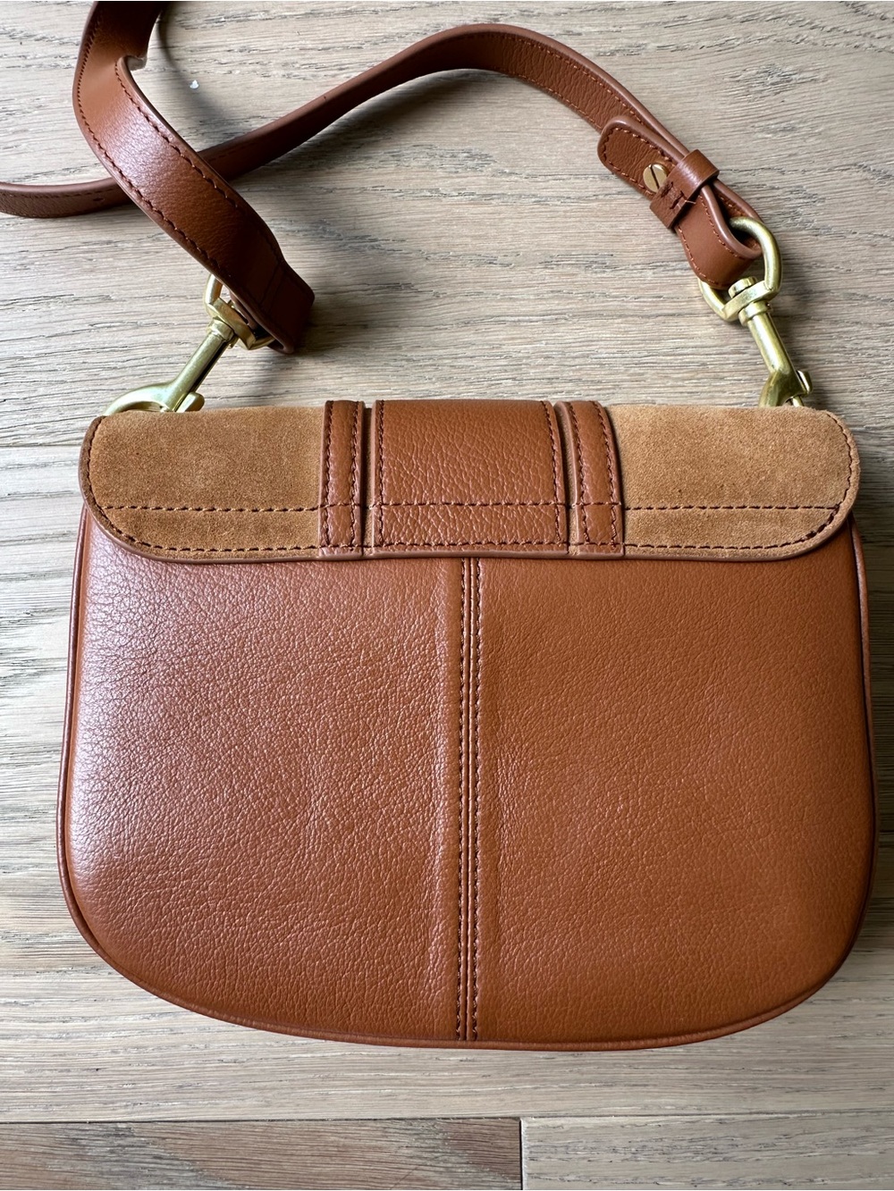 See By Chloe Hanna Tan and Brown Leather crossbody bag - Picture 5 of 8